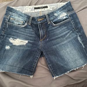 Joes Jeans Rocker denim shirt with paisley detail size 27